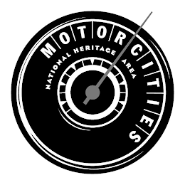 M O T O R C I T I E S  NATIONAL HERITAGE AREA logo