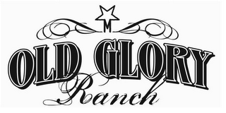 M OLD GLORY RANCH logo