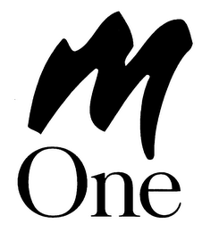 M ONE logo