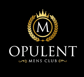 M OPULENT MENS CLUB logo