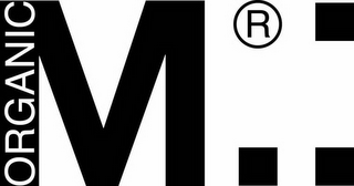 M.: ORGANIC logo