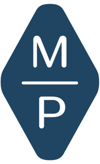 M P logo