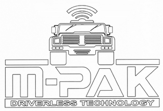 M-PAK DRIVERLESS TECHNOLOGY logo