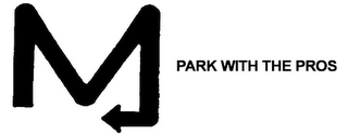 M PARK WITH THE PROS logo