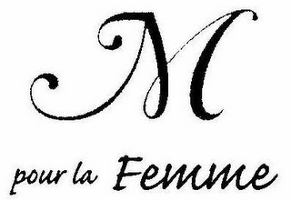 M POUR LA FEMME logo