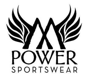 M POWER SPORTSWEAR logo