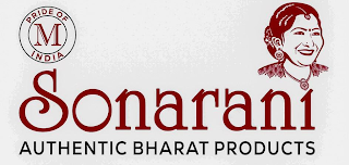 M PRIDE OF INDIA SONARANI AUTHENTIC BHARAT PRODUCTS logo