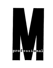 M PROFESSIONAL logo