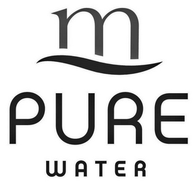 M PURE WATER logo
