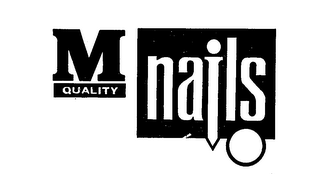 M QUALITY NAILS logo