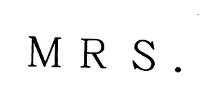 M R S . logo