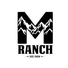 M RANCH EST. 2020 logo