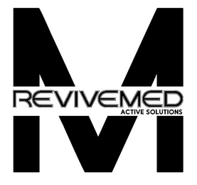 M REVIVEMED ACTIVE SOLUTIONS logo