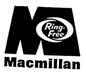 M RING-FREE MACMILLAN logo