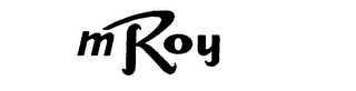 M ROY logo