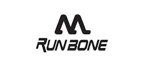 M RUNBONE logo