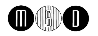 M S D logo