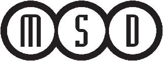 M S D logo