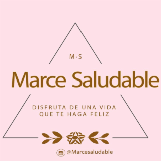 M • S MARCE SALUDABLE DISFRUTA DE UNA VIDA QUE TE HAGA FELIZ @MARCESALUDABLE logo