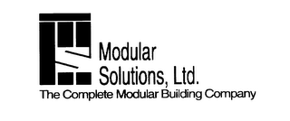 M S MODULAR SOLUTIONS, LTD. THE COMPLETE MODULAR BUILDING COMPANY logo