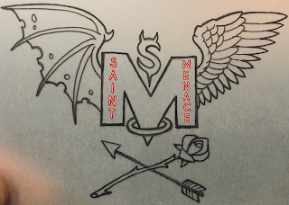 $ M SAINT MENACE logo
