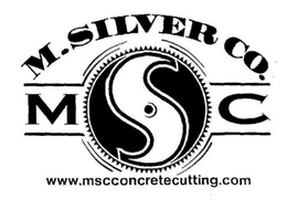 M. SILVER CO. MSC WWW.MSCCONCRETECUTTING.COM logo