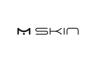 M SKIN logo