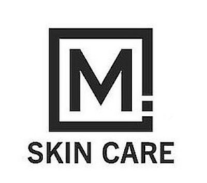 M. SKIN CARE logo