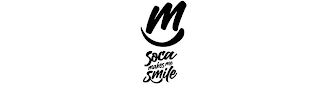 M SOCA MAKES ME SMILE logo