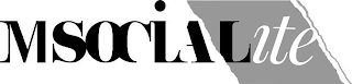 M SOCIALITE logo