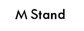 M STAND logo