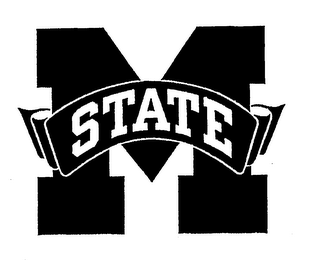 M STATE logo