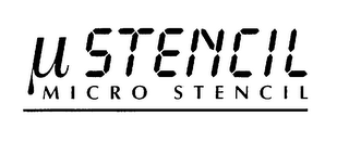 M STENCIL MICRO STENCIL logo