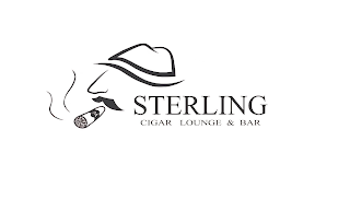 M STERLING CIGAR LOUNGE & BAR logo