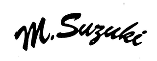 M. SUZUKI logo
