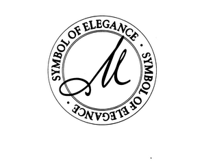 M SYMBOL OF ELEGANCE logo