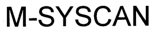 M-SYSCAN logo