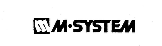 M-SYSTEM logo