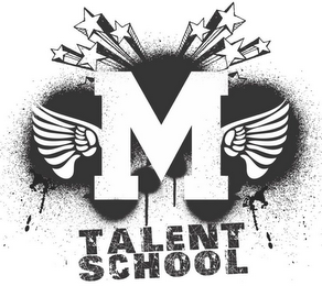 M TALENT SCHOOL logo