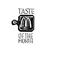 M TASTE OF THE MONTH logo