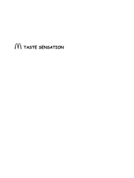 M TASTE SENSATION logo