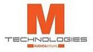 M TECHNOLOGIES AUDIO & VISUAL logo