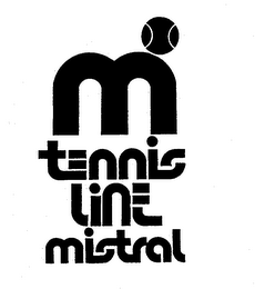 M TENNIS LINE MISTRAL logo