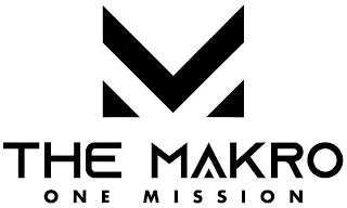 M THE MAKRO ONE MISSION logo