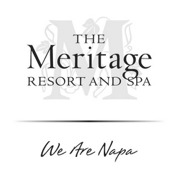 M THE MERITAGE RESORT AND SPA WE ARE NAPA logo
