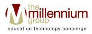 M THE MILLENNIUM GROUP EDUCATION TECHNOLOGY CONCIERGE logo