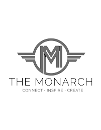 M THE MONARCH CONNECT · INSPIRE · CREATE logo