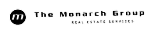 M THE MONARCH GROUP REAL ESTATE SERVICES logo