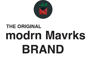 M THE ORIGINAL MODRN MAVRKS BRAND logo