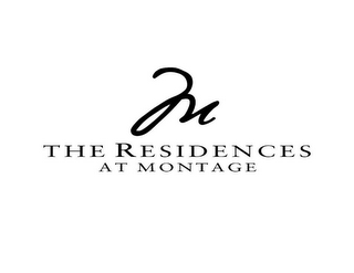 M THE RESIDENCES AT MONTAGE logo